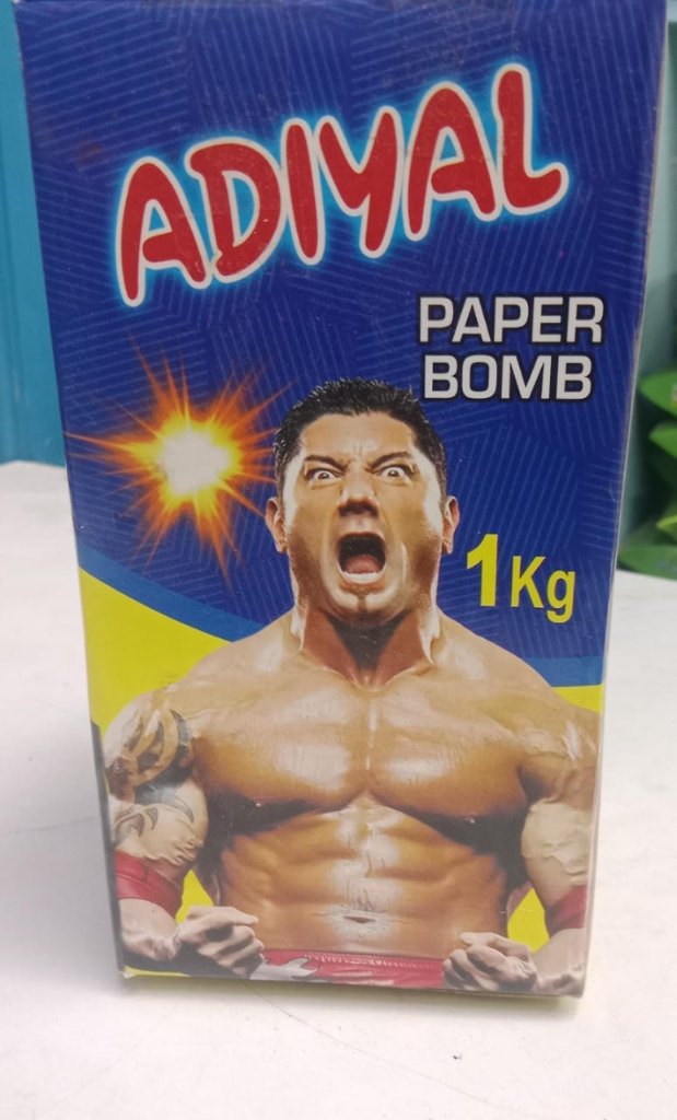PAPER BOMB 1 KG (1
                                            PCS)